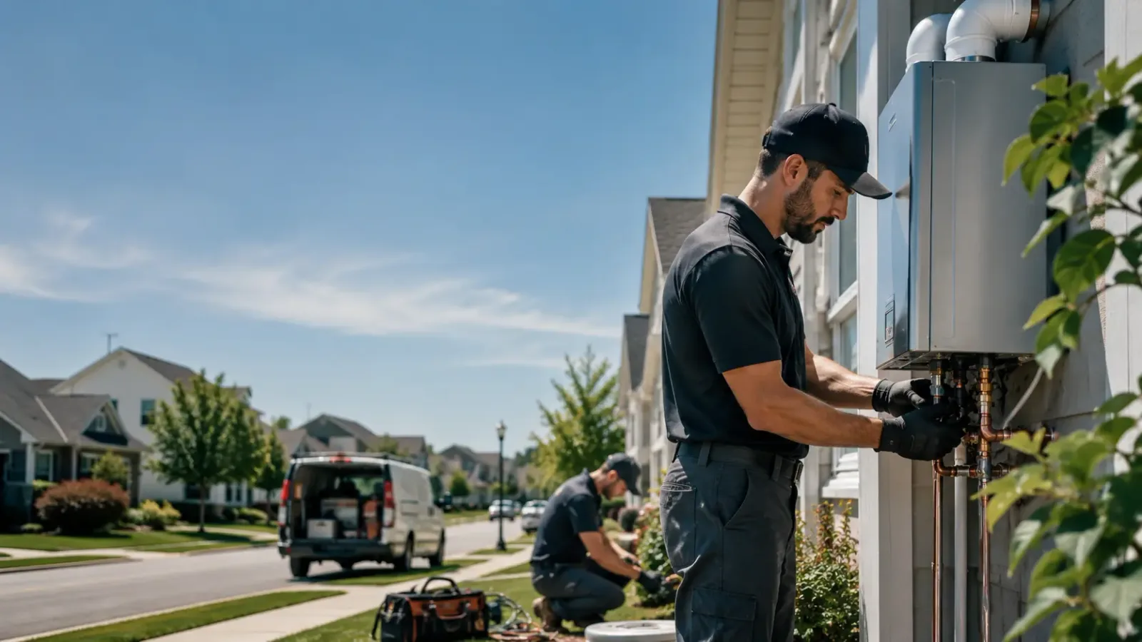 Tankless Water Heater Installation in Midway, TX